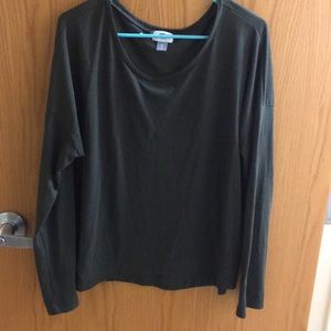 army green long sleeve shirt